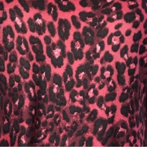 NWT Two Twenty Five -Red Leopard Cashmere Blend XXL - Picture 2 of 4